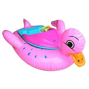 <span class=keywords><strong>Prix</strong></span> d'usine Lac Parc Aquatique Piscine Enfants Flottant Pas Cher Animal Gonflable Électrique Bumper Boat - Product Image 2
