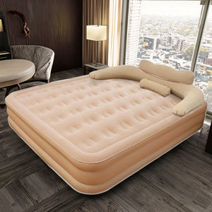 Colchón Inflable Extra Grande Tipo Queen con Almohada Integrada, Plegable, Multifuncional, para Dormitorio, Suelo, Hogar, Camping, <span class=keywords><strong>Parques</strong></span> - Product Image 1