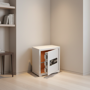 Caja Fuerte de Alta Seguridad con Cerradura Electrónica de Huella Dactilar y Código, con Llave, Apta para Hogares, Hospitales y <span class=keywords><strong>Bancos</strong></span> - Product Image 5