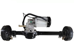 Chuyển đổi điện Kit trục sau động cơ DC với trục trước và cánh quạt trục điện phía sau trục nhà ở - Product Image 2