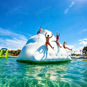 Plataforma de Buceo para Relajación, <span class=keywords><strong>Torre</strong></span> Inflable de PVC de Grado Comercial para Adultos, Pared de Escalada para Juegos - Product Image 3