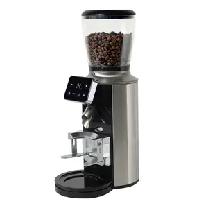 Penggantian mesin penggiling kopi khusus komersial Blender kaca Ultra pintar penggiling kopi tanpa langkah