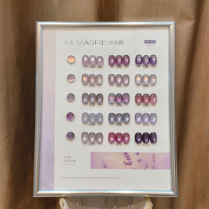 AILANUO 15 Colors Multicolor Moonlight Cat Eye <b>Nail</b> Gel <b>Set</b> New Hot Sale Fashion HEMA-Free TPO-Free Nontoxic UV Gel Wholesale - Product Image 5