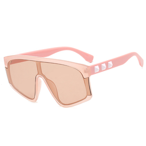 20332 Superhot Eyewear 2019 Lunettes de soleil tendance, grandes lunettes de soleil surdimensionnées pour femmes - Product Image 2