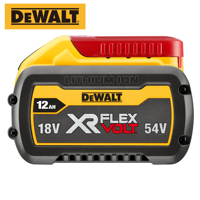 Batterie Li-ion professionnelle DeWalt XR Flexvolt 18V/54V 12.0Ah DCB548 pour perceuse sans fil et clé à chocs, outil électrique