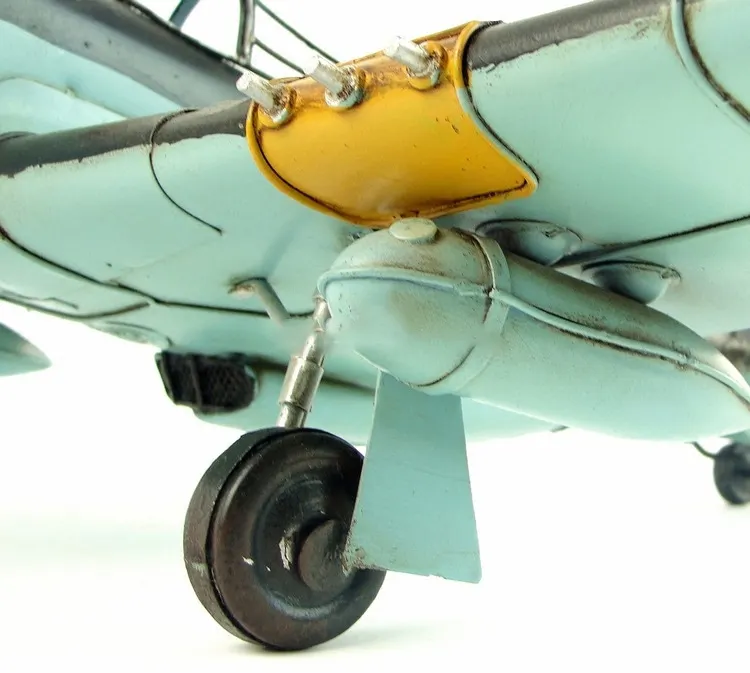 สงครามโลกครั้งที่สองตำนานนักรบมัสแตง P51-fine คอลเลกชันของเครื่องบินโบราณทำมือของขวัญตกแต่ง