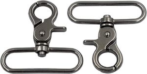 Pcs Strong Zinc Alloy Webbing Strap Swivel Trigger Clip <b>Snap</b> <b>Hook</b> Lobster Clasps Buckles - Product Image 2
