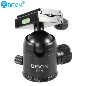 bexin专业三脚架适配器摄影万向球头与快装板相机滑块多莉跟踪