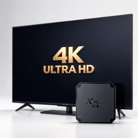 Boîtier TV Android 9.0 X96 Mini 5G, Amlogic S905W, 1 Go/2 Go de RAM, 8 Go/16 Go de ROM, Quad Core, Wi-Fi double bande 2,4G/5G, décodeur intelligent