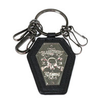Personnalisation professionnelle émail porte-clés plaqué or Rose dessin animé métal porte-clés émail dur Kaychains pour Souvenir