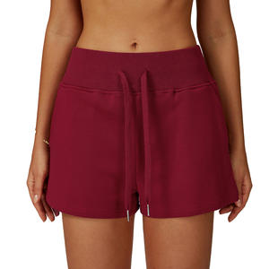 Shorts de sport taille haute pour femme Disko Sport, tricotés, coupe ample, pour activités de plein air, course à pied, avec poches 2030 - Product Image 5