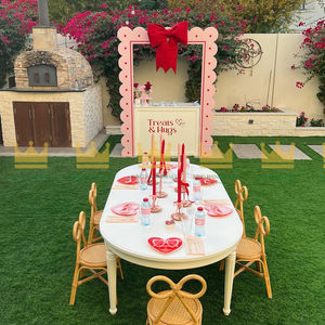 Silla Infantil de Ratán Natural Hecha a Mano para Fiestas de Cumpleaños, Muebles Infantiles Ligeros de Mimbre para Decoración de Eventos - Product Image 5
