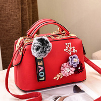 SH0491 NOUVEAU YCH Sac à main tendance pour femme en cuir PU vintage de haute qualité, motif floral de créateur, fermeture ouverte, polyester, petit prix