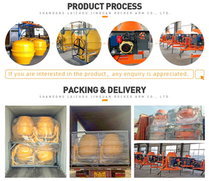 Prix d'usine sable ciment béton malaxeur avec mélangeur 4 pneus - Product Image 5