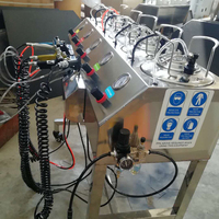 TSAUTOP 1.2m Sertifikasi CE Baja Tahan Karat L:1220mm X L:500mm X T:460mm Mesin Semprot Krom Nano - Perak Krom