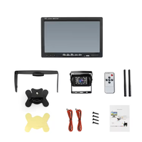 Hesida, cámara de visión trasera inalámbrica de 7 pulgadas, Monitor de coche, cámara de marcha atrás de vehículo para camión, RV, autobús, imagen inversa