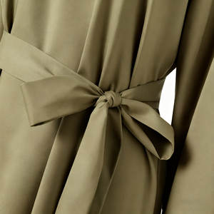 イスラム教徒の女性服マレーシアのアバヤ中程度のイスラムのアバヤスカーフスカーフ流れるマキシスカートラマダンレディ - Product Image 6