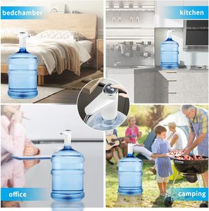 Electric Pump <b>Drinking</b> <b>Fountain</b> USB Rechargeable Automatic Portable Water Dispenser Pump Dispensador De Agua Water Machine - Product Image 5