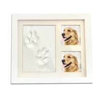 Cadeau personnalisé pour les amoureux des animaux de compagnie et les commémoratifs pour animaux de compagnie cadre Photo commémoratif pour animaux de compagnie Kit de cadre Photo imprimé patte