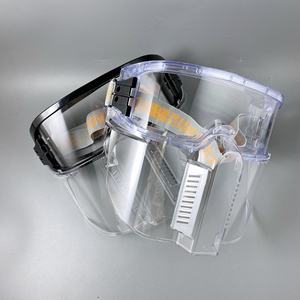 WejumpPC耐衝撃安全ゴーグルフィットオーバープラスチック保護安全メガネゴーグル、調節可能なストラップ付き - Product Image 5