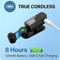 Perangkat Pengetuk Layar Otomatis Cross-border Bestseller Clicker Bahan ABS dengan Umpan Balik Haptik Bercahaya untuk Gaming Ponsel Pintar