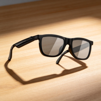 Lunettes Intelligentes Électrochromiques OEM ODM avec Bluetooth 5.4, Double Micro et Réduction de Bruit, Audio Sans Fil, 4 Niveaux de Réglage de la Teinte