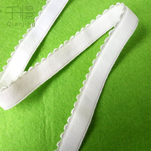 Produttore EU001 vendita calda 1 cm 1.5 cm con bordo in pelle scamosciata in Nylon morbido pizzo elastico - Product Image 1