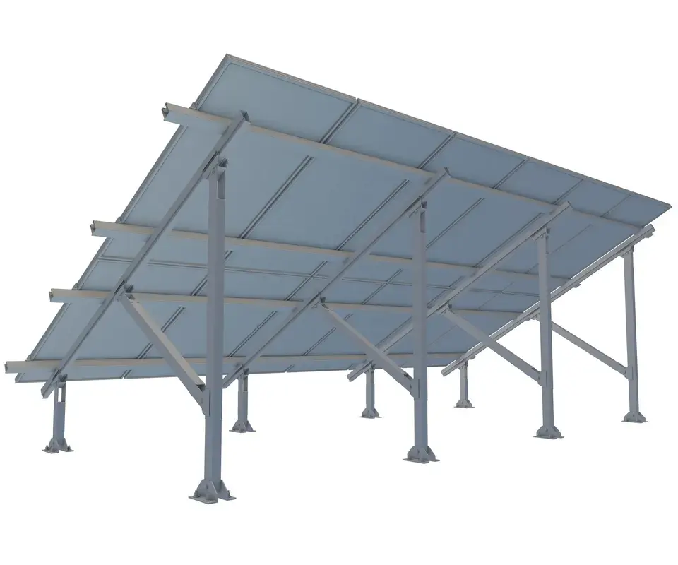 Braket Pemasangan Panel Surya Sistem Aluminium Aloi Aluminium untuk Pemasangan Pv Atap