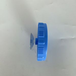 <span class=keywords><strong>Sablier</strong></span> rond de 5 minutes en ABS et verre bleu avec un design contemporain pour la salle de bain, économise l'eau - Product Image 3
