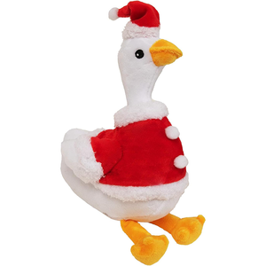 Juguete <span class=keywords><strong>de</strong></span> Peluche <span class=keywords><strong>de</strong></span> Ganso Navideño con Ropa y Gorro <span class=keywords><strong>de</strong></span> Santa Claus, Muñeco <span class=keywords><strong>de</strong></span> Pato <span class=keywords><strong>de</strong></span> Peluche para Niños y Adultos, Regalos - Product Image 2