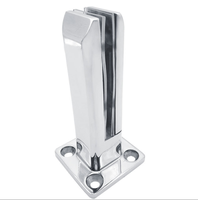 Nouveau design - Spigots en acier inoxydable 2205 pour clôture de piscine avec verre trempé de 12 mm (1/2 pouce)