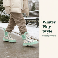 Bottes de pluie en caoutchouc pour enfants avec logo personnalisé, imprimé animal, imperméables, antidérapantes, avec poignées de traction, doublure en coton pour la vente en gros OEM