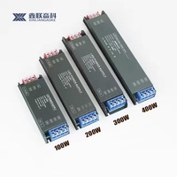 Alimentation LED ultra mince Alimentations AC DC 12V 24V 60W 100W 200W 300W Transformateur d'éclairage à sortie unique