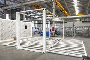 Council Friendly Salle de bain complète 2 chambres à coucher Prêt à l'emploi Installation rapide 20 pieds Maison modulaire Maison préfabriquée extensible en conteneur - Product Image 2