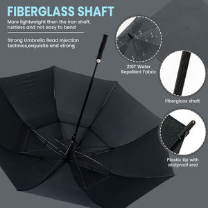 Paraguas Impermeable Personalizado, Paraguas de Golf Automático con Logotipo, Paraguas Grande para Mujer - Product Image 4