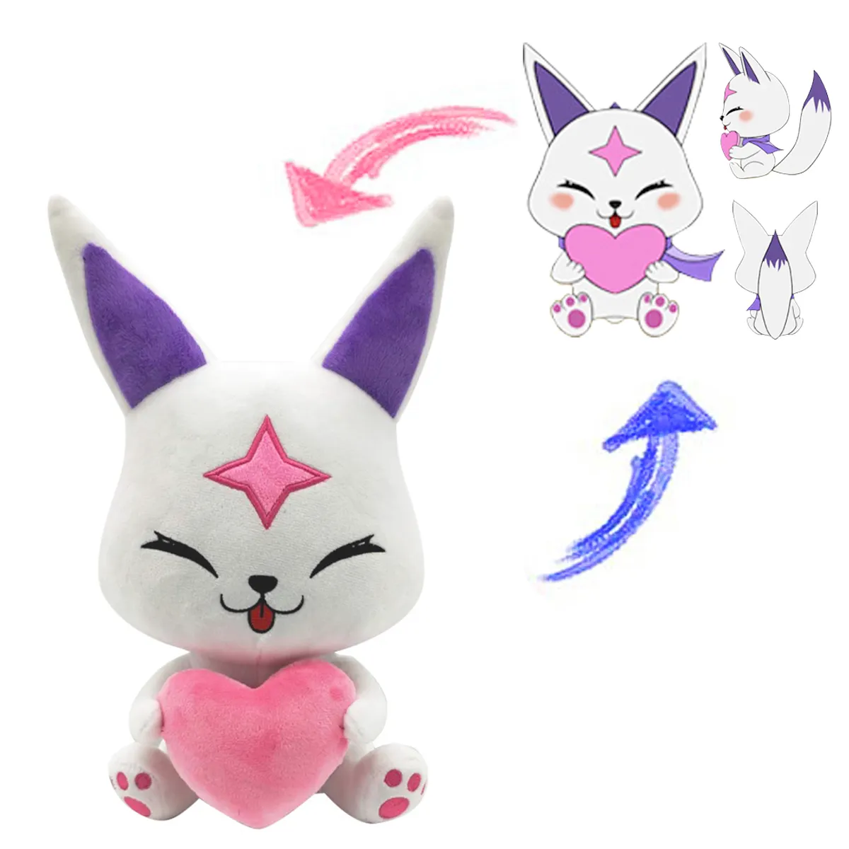 Customplushmaker Tùy Chỉnh Sang Trọng Gấu Bông Đồ Chơi Vật Nuôi Đồ Chơi Bán Buôn Mềm Bé Anime Tùy Chỉnh Sang Trọng Búp Bê Các Nhà Sản Xuất