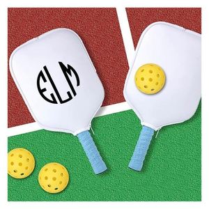 Funda Personalizada para Raqueta de Pickleball, Protector de Neopreno Personalizado para Raqueta - Product Image 1