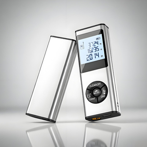 Télémètre laser numérique rechargeable, télémètre laser portatif avec viseur pour mesures d'ingénierie - Product Image 6