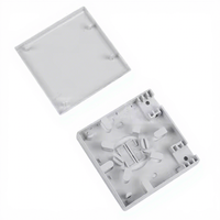 Boîtier mural terminal optique FTTH de type 86 pour intérieur, prise abonnée optique, mini-plaque frontale FWO-2-C, garantie 5 ans