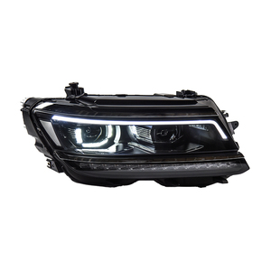 2023 Configuration élevée pour <span class=keywords><strong>Tiguan</strong></span> L MK Auto lampes assemblage lentille bifocale dynamique 6000k couleur modèles nouveaux phares de voiture LED pour - Product Image 1
