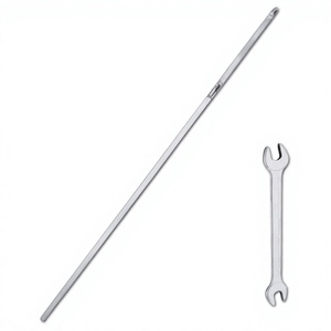 Clé à double extrémité 6flowers, instrument chirurgical manuel certifié CE Classe I pour opération chirurgicale - Product Image 2