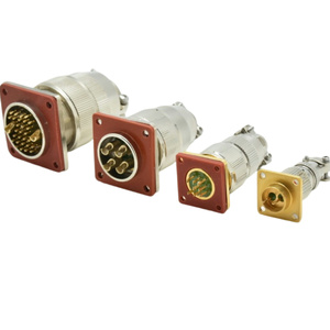 Conector de Alimentación Hermético DIN Personalizado Serie MX, 4 y 8 Pines, Macho y Hembra, Contacto de Latón, 5A, IP68, Conexiones de Cable Sinterizado de Vidrio - Product Image 5