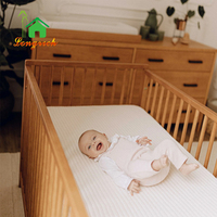 Hochwertige Moderne Massivholz Verstellbare Kinder-Etagenbetten mit Erhöhtem Schutzgeländer Babybett Kinderbetten für Schlafzimmer