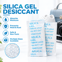 Sachets déshydratants en gel de silice de marque Liyou, pureté 98 %, absorbeur d'humidité pour emballage industriel, commercial et expédition