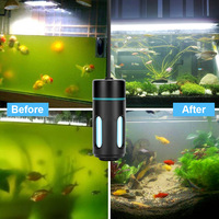 Lampe stérilisatrice UV submersible avec minuterie, lumière de désinfection UV pour la purification de l'eau des bassins de poissons, élimination des algues, élimination des bactéries