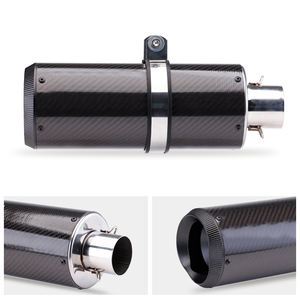 Silenciador de escape de motocicleta de fibra de carbono Universal de 51mm para <span class=keywords><strong>Kawasaki</strong></span> NINJA400 CB300R R3 <span class=keywords><strong>R6</strong></span> MT07 DUKE390 ZX6R S1000RR - Product Image 6