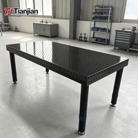 Banc de soudage de précision 3D D16 avec blocs de positionnement modulaires pour l'agencement coordonné de la production de composants détaillés