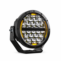 Feux de route LED HSSH 9 pouces 160W, faisceau combiné Osram rond blanc, feux de route pour camion, SUV, Jeep 4x4