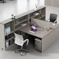Escritorios de Oficina Modulares Ajustables en Altura, Tipo Placa, Modernos y Personalizados para Puestos de Director Ejecutivo y Empleados - Uso Comercial