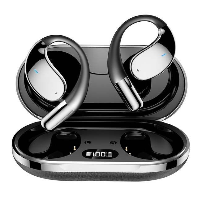 Hanging Sports Popular Earbud Headphone Noise Cancelling Headset Wireless  Waterproof Sports Earphone Case